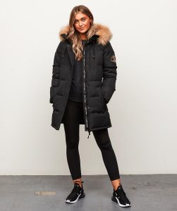 womens goshawa puffer parka jacket
