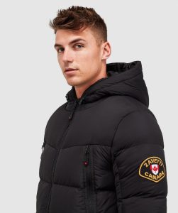 salvino longline puffer jacket in United Kingdom