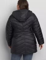 Plus Size Packable Puffer Jacket