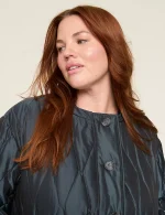 Plus Size Quilted Puffer Jacket​