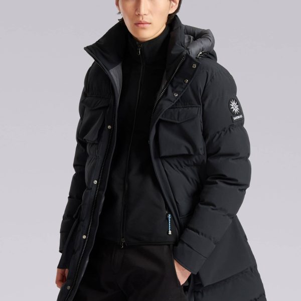 sandbanks branksome long puffer jacket